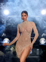 Load image into Gallery viewer, Aria Long Sleeve Wrap Dress