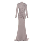 Load image into Gallery viewer, Amara Long Sleeve Ruched Dress