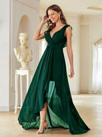 Load image into Gallery viewer, Celine Backless Chiffon Dress
